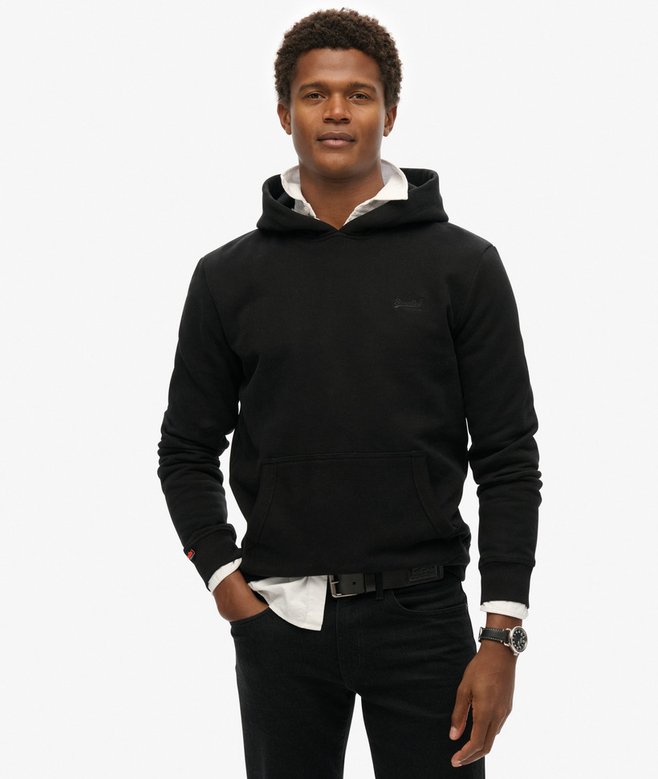 superdry Essential Logo Half Brushed Hoodie