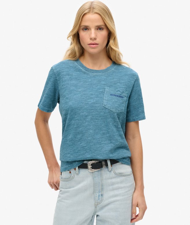 superdry Essential Logo Overdyed T-Shirt
