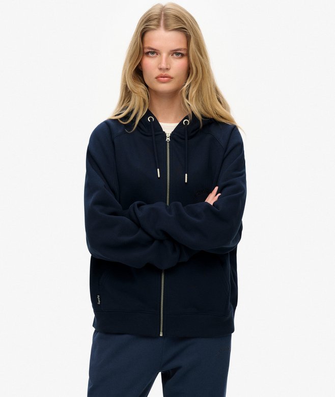 Superdry Essential Logo Raglan Zip Hoodie