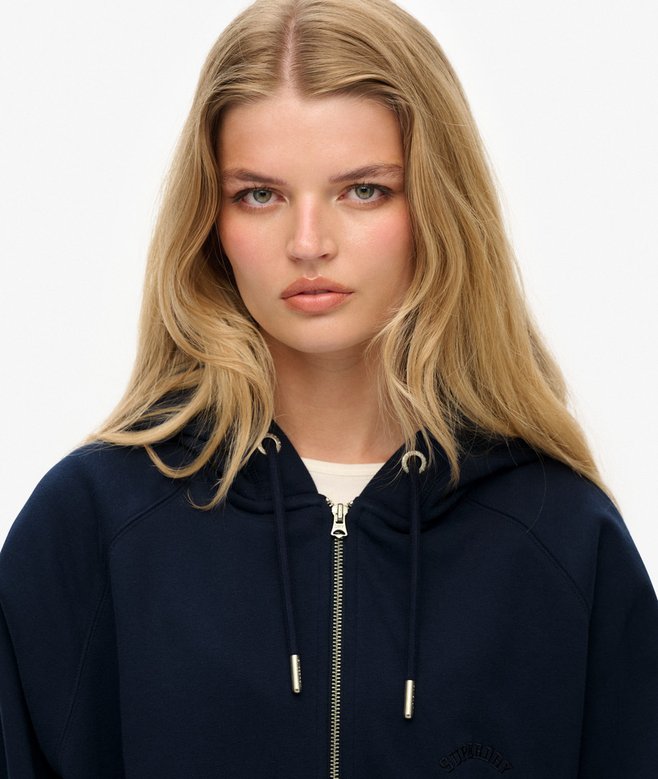 Superdry Essential Logo Raglan Zip Hoodie