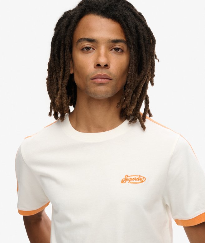 Superdry Essential Logo Retro Striped T-Shirt