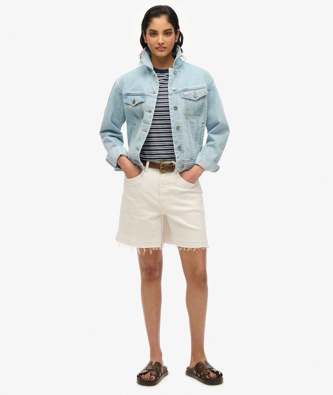 Superdry Essential Logo Striped Fitted T-Shirt