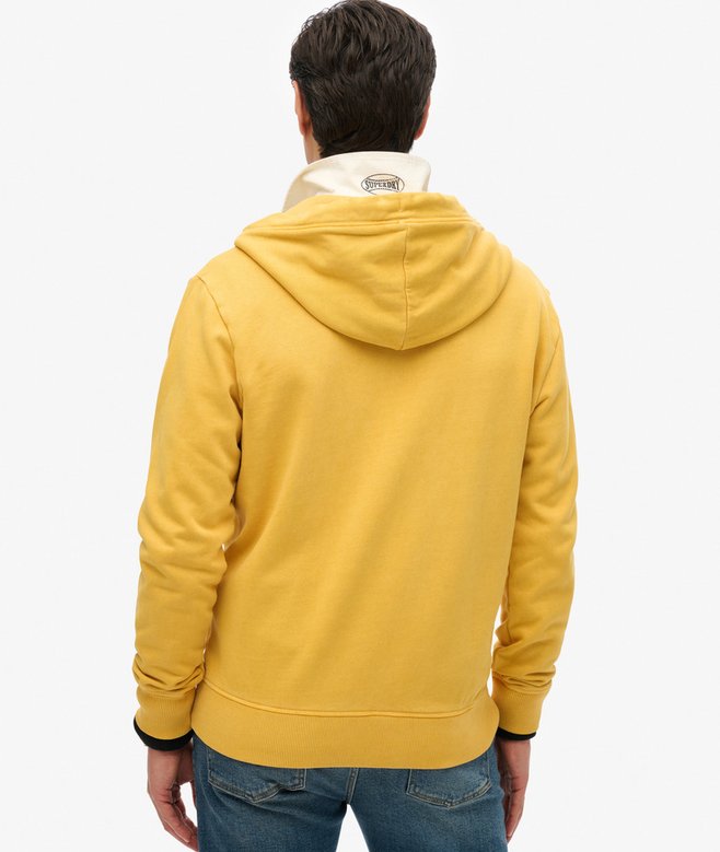 Superdry Essential Logo Washed Zip Hoodie
