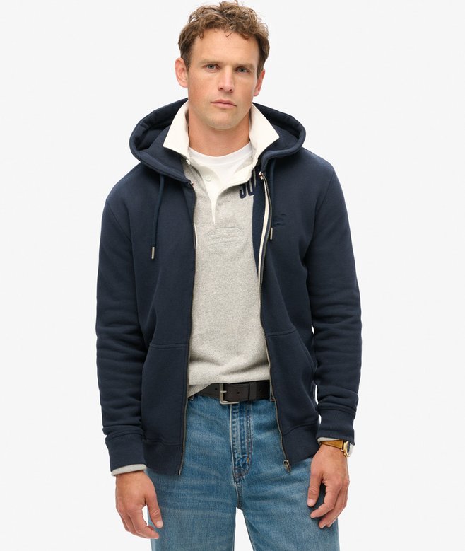 superdry Essential Logo Zip Hoodie