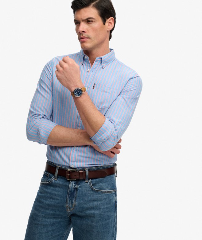 Superdry Essential Oxford Long Sleeve Shirt