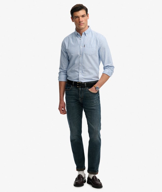 Superdry Essential Oxford Long Sleeve Shirt