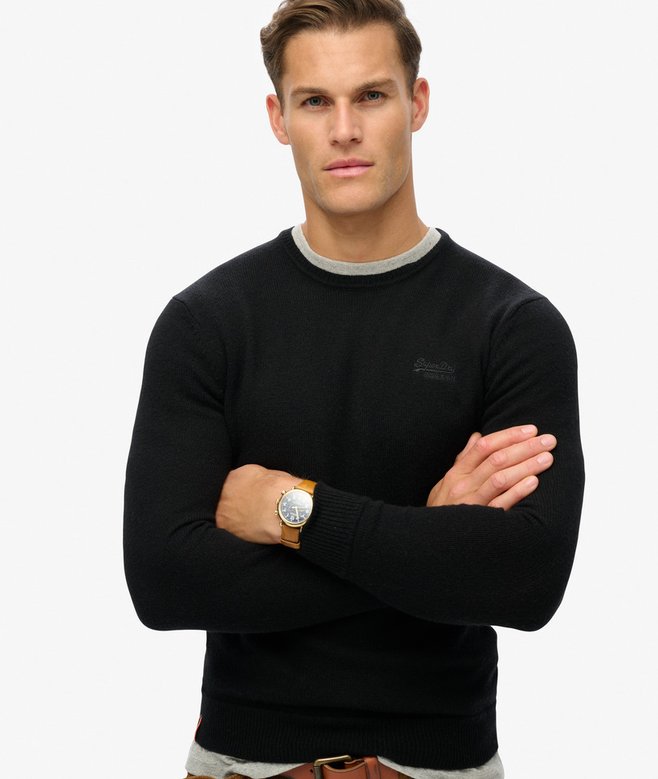 Superdry Essential Slim Fit Crew Jumper