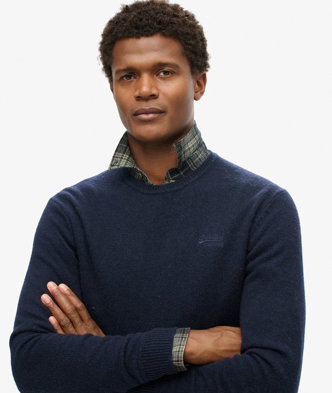 Superdry Essential Slim Fit Crew Jumper