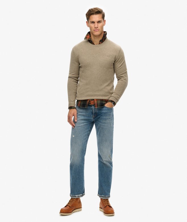 Superdry Essential Slim Fit Crew Jumper