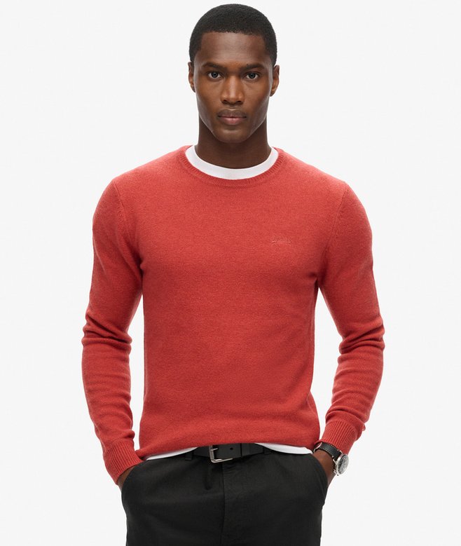 superdry Essential Slim Fit Crew Jumper
