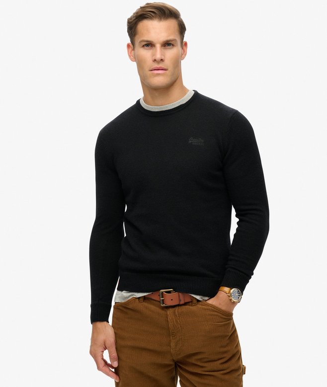superdry Essential Slim Fit Crew Jumper