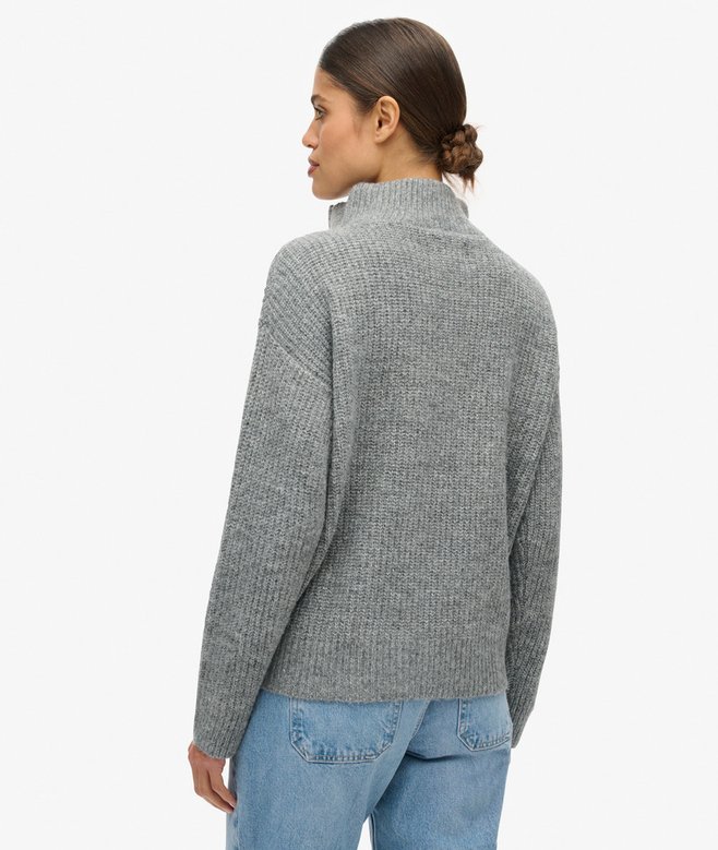 Superdry Essential Zip Neck Jumper