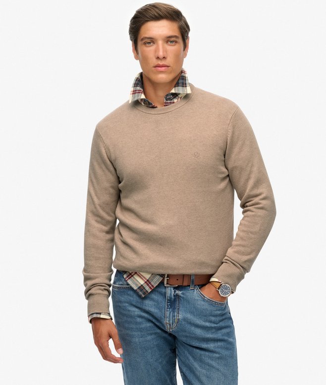 superdry Essentials Cotton Jumper
