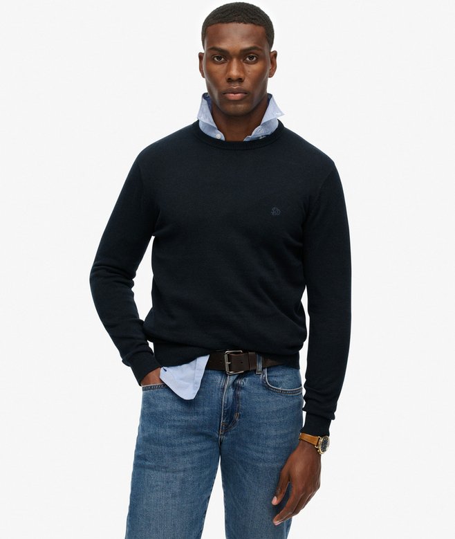 superdry Essentials Cotton Jumper