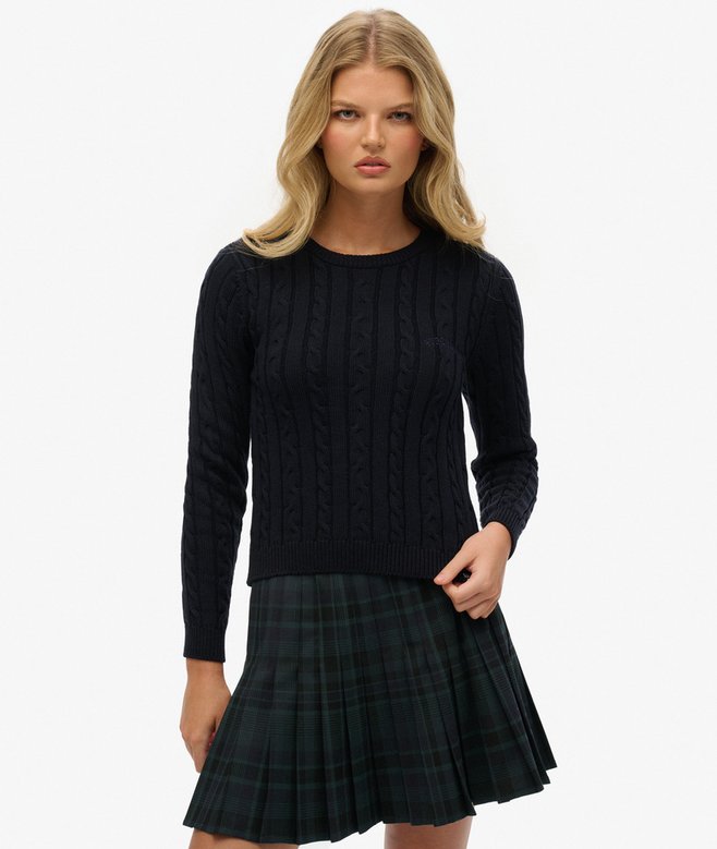 Superdry Essentials Slim Cable Jumper