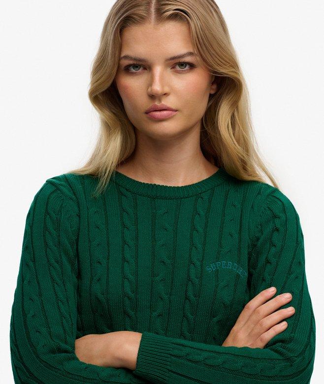 Superdry Essentials Slim Cable Jumper