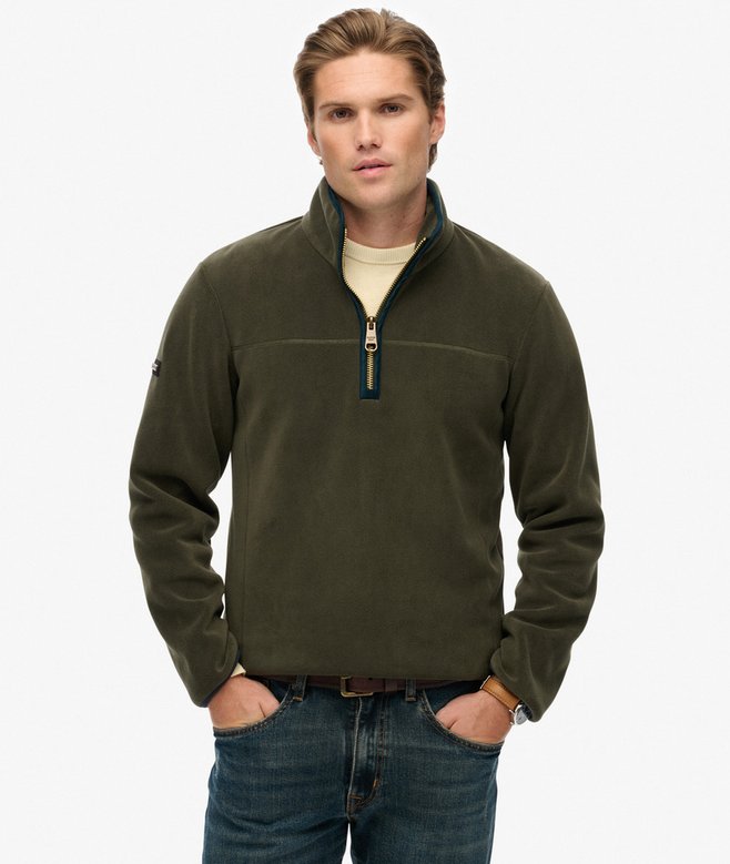 superdry Estate Half Zip Fleece