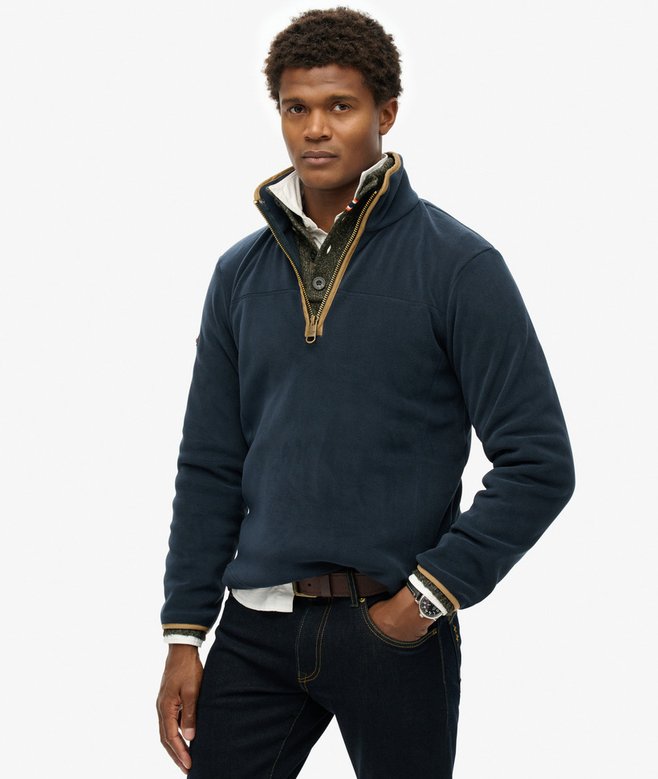superdry Estate Half Zip Fleece