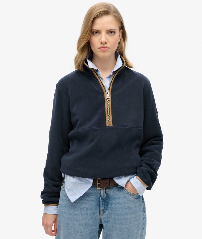 superdry Estate Half Zip Fleece