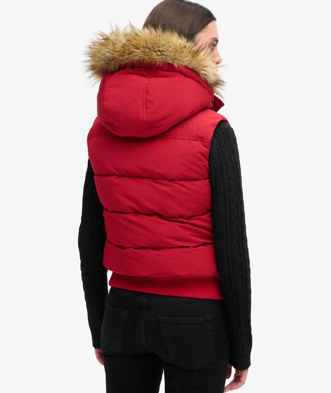 Superdry Everest Faux Fur Gilet