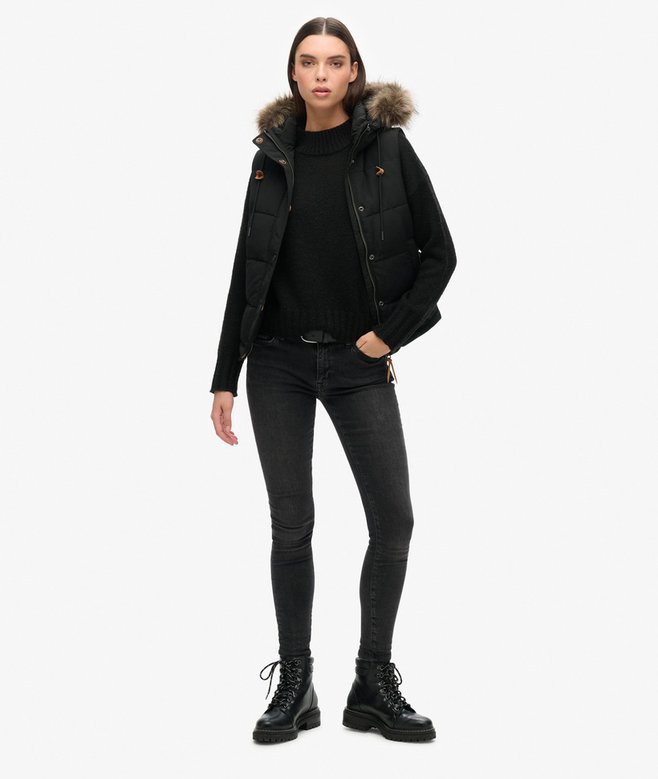 Superdry Everest Faux Fur Gilet