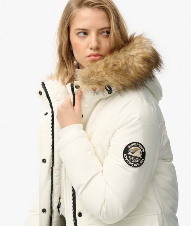 Superdry Everest Faux Fur Parka Coat