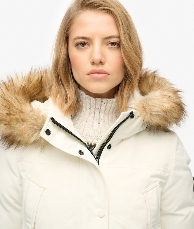 Superdry Everest Faux Fur Parka Coat