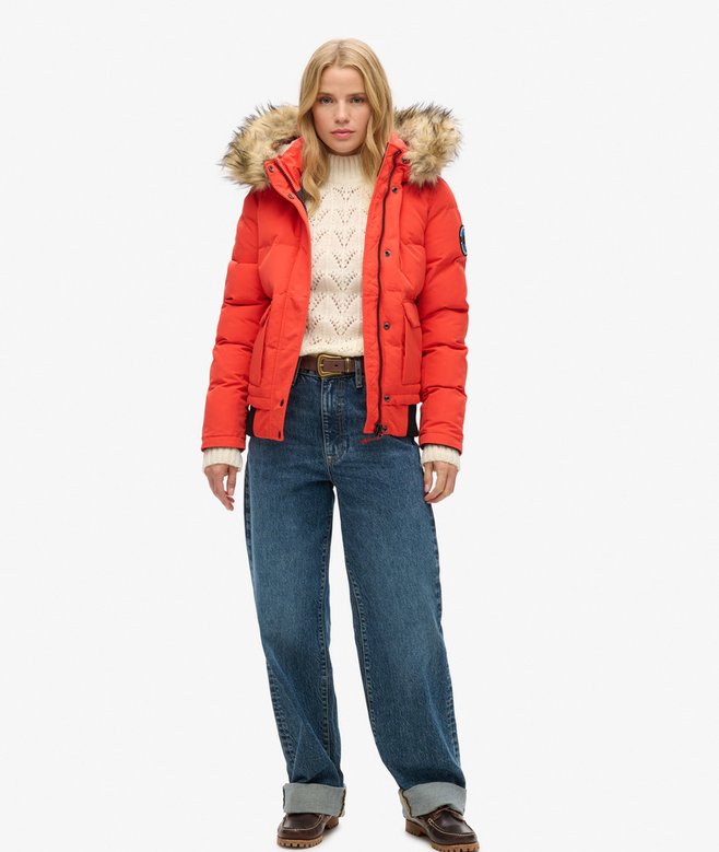 Superdry Everest Hooded Puffer Bomber Jacket