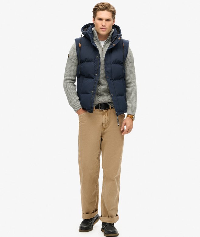 Superdry Everest Hooded Puffer Gilet