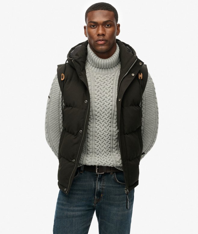 Superdry Everest Hooded Puffer Gilet