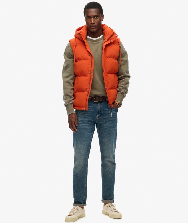 Superdry Everest Hooded Puffer Gilet