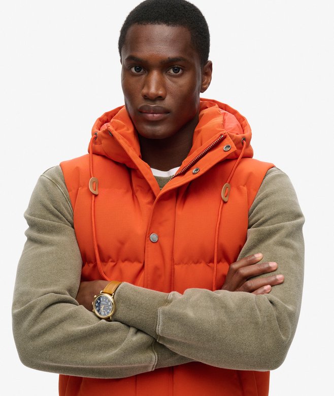 Superdry Everest Hooded Puffer Gilet