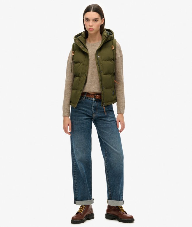 Superdry Everest Hooded Puffer Gilet