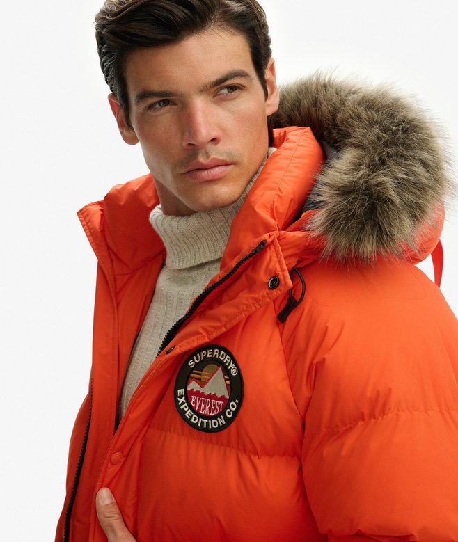 Superdry Everest Longline Baffled Parka