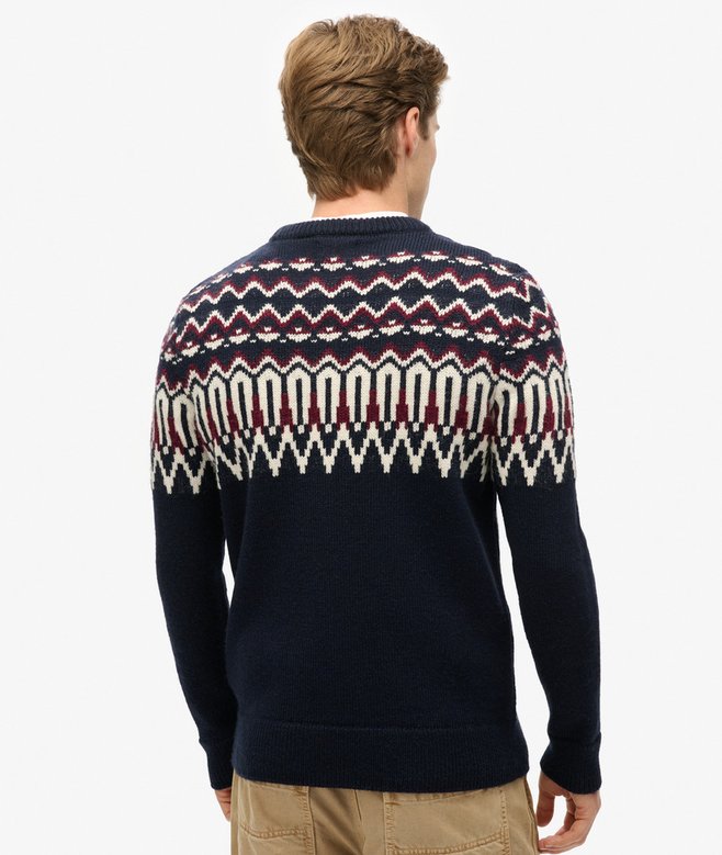 Superdry Fairisle Knit Crew Jumper
