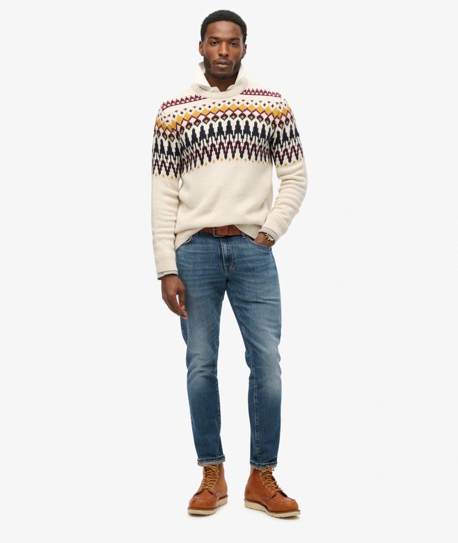 Superdry Fairisle Knit Crew Jumper