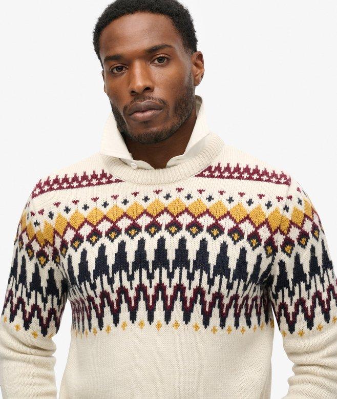 Superdry Fairisle Knit Crew Jumper