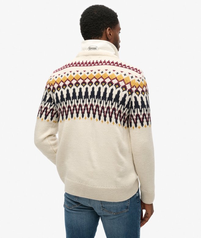 Superdry Fairisle Knit Crew Jumper