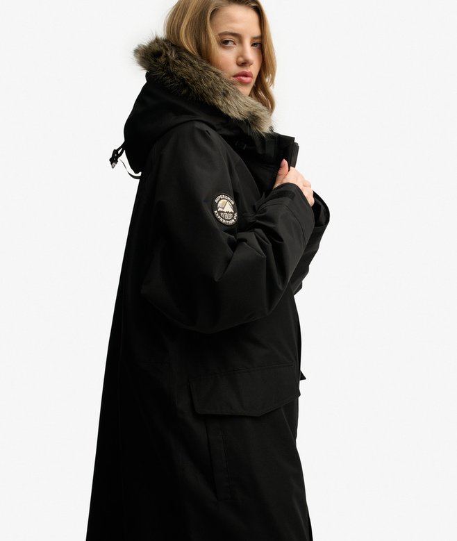 Superdry Faux Fur Waterproof Everest Superdry Robe