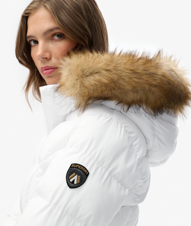 Superdry Fuji Belted Puffer Jacket