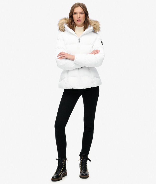 Superdry Fuji Belted Puffer Jacket