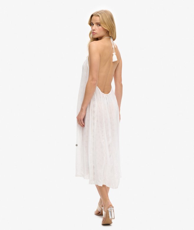 Superdry Halter Neck Midi Dress