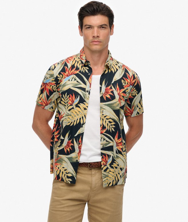 Superdry Hawaiian Printed Shirt