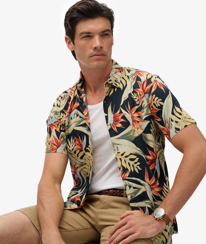 superdry Hawaiian Printed Shirt