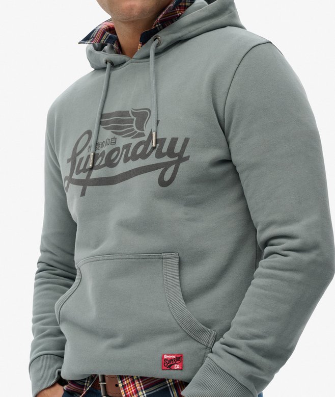 Superdry Heritage Brand Relaxed Hoodie