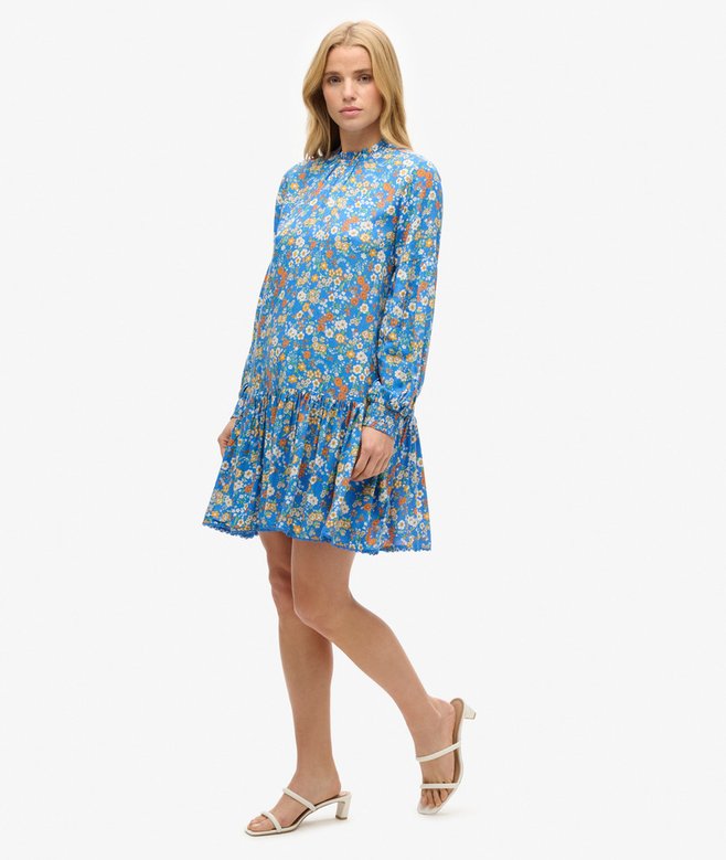 Superdry High Neck Mini Dress
