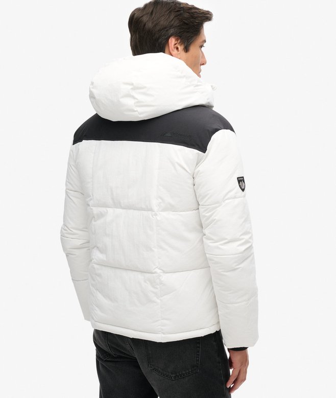 Superdry Hooded Box Quilt Puffer Jacket