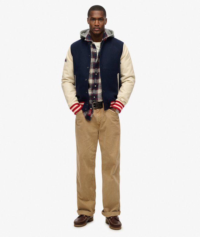 Superdry Hooded College Bomber Jacket