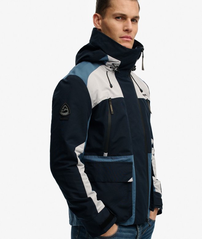 Superdry Hooded Colour Block Windbreaker Jacket