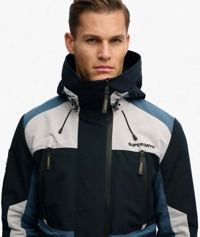 Superdry Hooded Colour Block Windbreaker Jacket